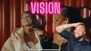 A VIBE Qing Madi, Chlöe - Vision (Remix - Official Video) | Reaction