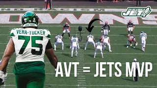 Alijah Vera Tucker was a BEAST in 2022 | Jets Film Breakdown 🎥