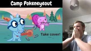 HAPPY TREE FRIENDS - Camp Pokeneyeout Reaction