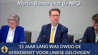 Martin Bosma spreekt over de linkse kerk(NPO) met DWDD & Matthijs v Nieuwkerk #tweedekamer