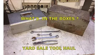 Yard Sale Tool Haul