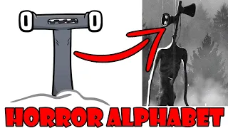 Alphabet Lore Horror Edition | The realistic photo Alphabet Lore | Part 1