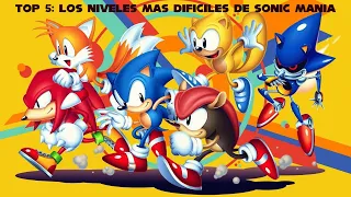 Top 5: Los niveles mas difíciles de Sonic Mania