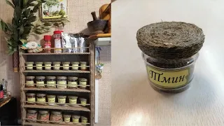 Полочка для специй + декор баночек своими руками (DIY)
        Spice shelf + jar décor