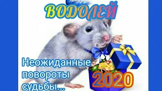 ВОДОЛЕЙ - Таро прогноз на 2020 год.