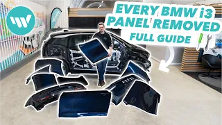 BMW i3: Removing Every Panel From Our SPECIAL PROJECT CAR