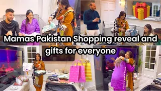 MAMA KI PAKISTANI SHOPPING REVEAL😍🛍️| SAB KE LIYE GIFTS 🎁 | #SHANIIS WORLD #VLOGS