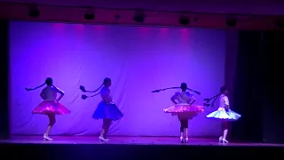 Huayño Cochabambino, Ballet Ave María, presentación 2018