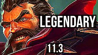 GRAVES vs KINDRED (JUNGLE) | 14/0/7, 67% winrate, Legendary | BR Diamond | v11.3