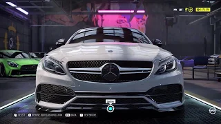Mercedes AMG C63 Coupe | Visual Customization | NFS Heat | Prior Design Body Kits and Spoilers