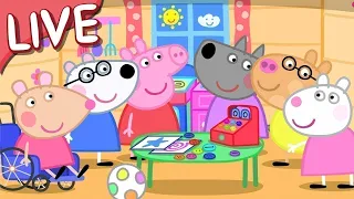 Peppa Pig's Clubhouse - LIVE 🏠 BRAND NEW PEPPA PIG EPISODES ⭐️