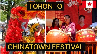 Toronto Chinatown Festival 2022 | Dragon Dance | K-Pop Dancing | Traditional Chinese Music