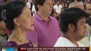 Ika-100 araw matapos manalasa ang Bagyong Yolanda, ginunita