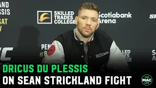 Dricus Du Plessis: “I am going to beat the s*** out of Sean Strickland”