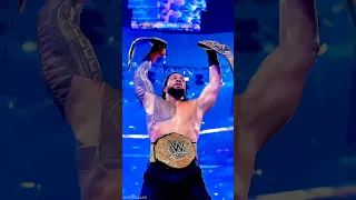 ROMAN REIGNS 3 BELTS🥶#shorts #romanreigns #worldchampionship #trending #viral #status #wwe