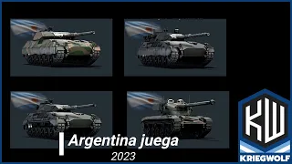 Vehículos argentinos en War Thunder 2023