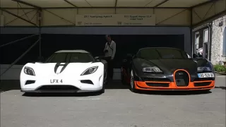 Bugatti veyron ss VS koenigsegg agera r