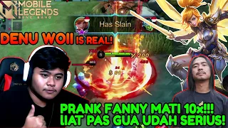 DWI WOII PRANK FANNY CUMA 5x MATI? KITA BIKIN PRANK FANNY 10x MATI! DENU WOII 7000 KABEL BERAKSI!