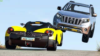 Street Racing Car Crashes #37 - BeamNG Drive | CRASHdriven