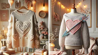 Handmade Crochet Sweater Gallery: Unique Patterns and Cozy Knitwear Designs #sweaterdesign