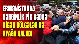 Ermənistanda vəziyyət nəzarətdən çıxır: radikallar İrana və Gürcüstana gedən yolları bağladı