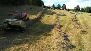 IMT 542 I CLAAS MARKANT 50 BALIRANJE