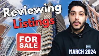Reviewing Toronto Condo Listings For Sale - March 2024