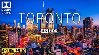 TORONTO Cityscape 4K HDR With Inspiring Music - 60FPS - 4K Cinematic