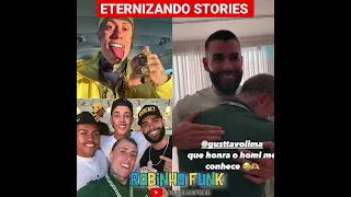 MC DANIEL ZEROU O GAME CONHECEU  SEU IDOLO EMBAIXADOR GUSTAVO LIMA A VEJA A RESENHA DELES