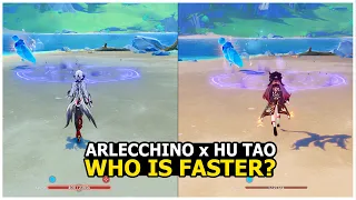 Hu Tao C1 vs Arlecchino C0 Who is the fastest PYRO DPS Solo