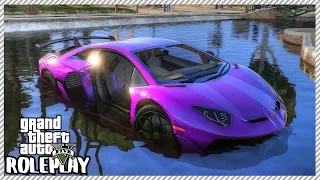 GTA 5 Roleplay - Wrecked Lamborghini SVJ | RedlineRP #464