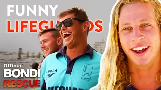 FUNNIEST Lifeguarding Moments - Bondi Rescue Season 11