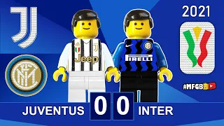 Juventus vs Inter 0-0 • Coppa Italia 2021 Lego • Gol e Sintesi Juve Inter • All Goals Highlights