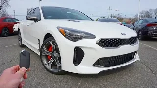 2020 Kia Stinger GT1: Start Up, Exhaust, Test Drive and Review