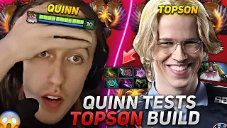 QUINN tests the TOPSON build on the sniper