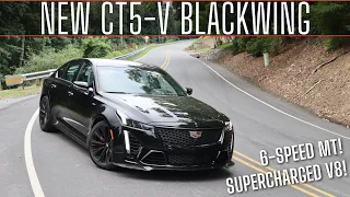 2022 Cadillac CT5-V Blackwing Review // Manual American Super Sedan