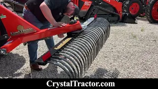 How to Attach a Land Rake to your Tractor