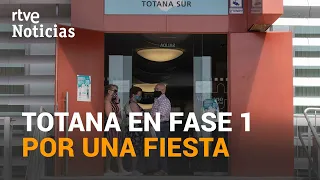 TOTANA CONFINADA. NO SE PODRÁ ni ENTRAR ni SALIR | RTVE Noticias