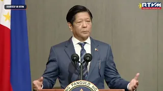 President Marcos Jr. speaks at the Philippine Business Forum in Melbourne, Australia