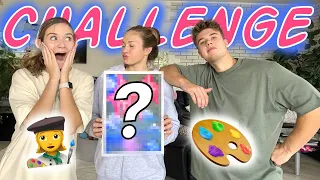 Stihne ANGIE namalovat obraz za 30 min??!! | MALOVACÍ CHALLENGE + soutěž o obraz🤫