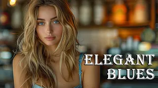 Elegant Blues Music ~ Late Night Blues Music for Work Concentration | Relaxing Blues Guitar Music