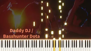 Daddy DJ / Basshunter All i ever wanted | Piano Tutorial (Slow version)