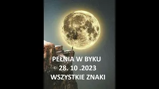 PEŁNIA W BYKU 28.10.23.