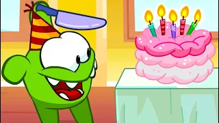 Om Nom Hikâyeleri 🥳 Super Noms 🧁 Om Nom Cafe: Mutlu gün 🎈🥳 Derleme ⭐ Super Toons TV Animasyon