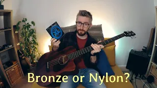 Which acoustic bass strings are better? (vlog)