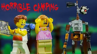 Siren Head Returns in Forest Park | LEGO Camping Trip | Lego Horror Stop Motion