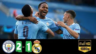 Manchester City vs Real Madrid highlights and important Moments HD