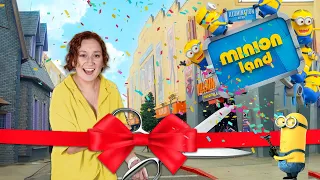 Minion Land GRAND OPENING at Universal Studios Orlando!