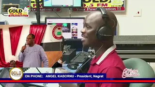ANGEL KABONU (NAGRAT) AND PROF RANSFORD GYAMPO ON PENSION FUNDS