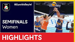 The Netherlands vs. Italy Highlights - #EuroVolleyW